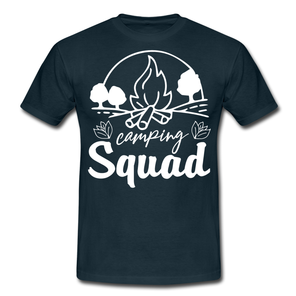 Männer T-Shirt "Camping Squad" - Navy