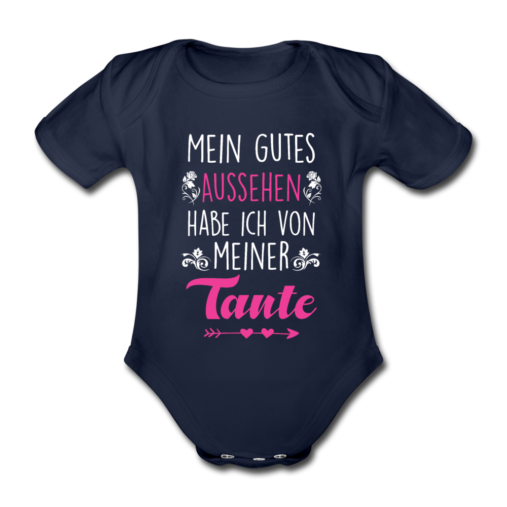 Baby Body "Mein gutes Aussehen habe ich von meiner Tante" - Dunkelnavy