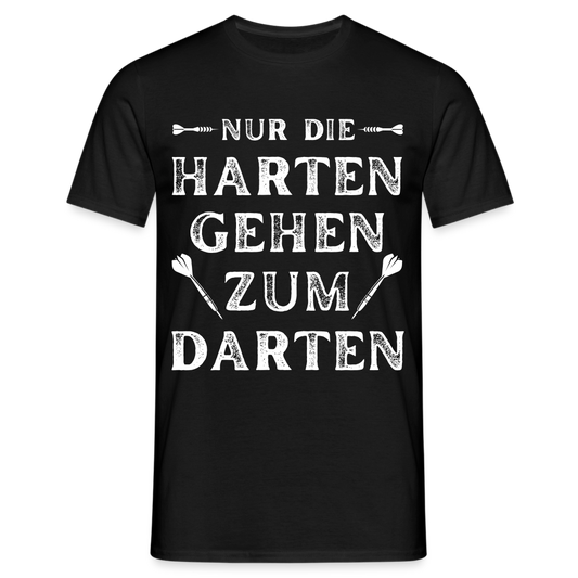 Männer T-Shirt "Darten" - Schwarz