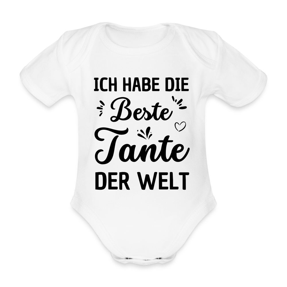 Baby Body "Ich habe die beste Tante der Welt - weiß