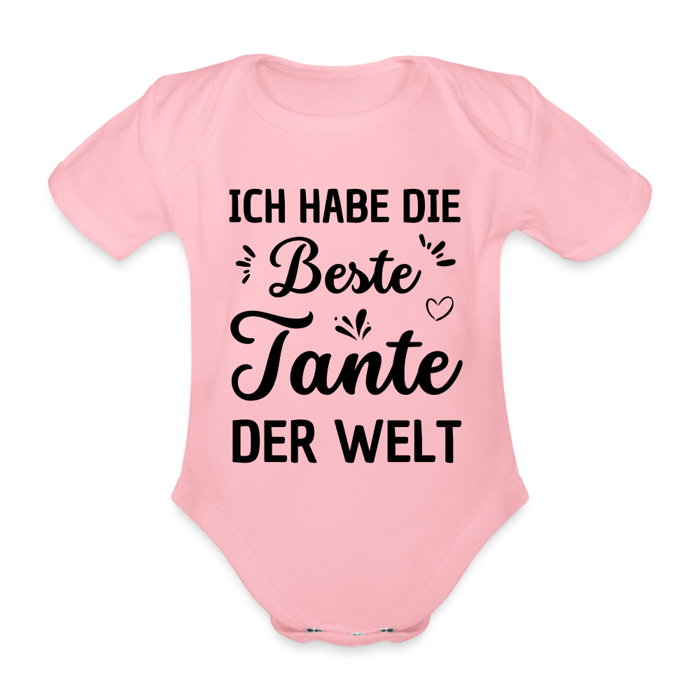 Baby Body "Ich habe die beste Tante der Welt - Hellrosa