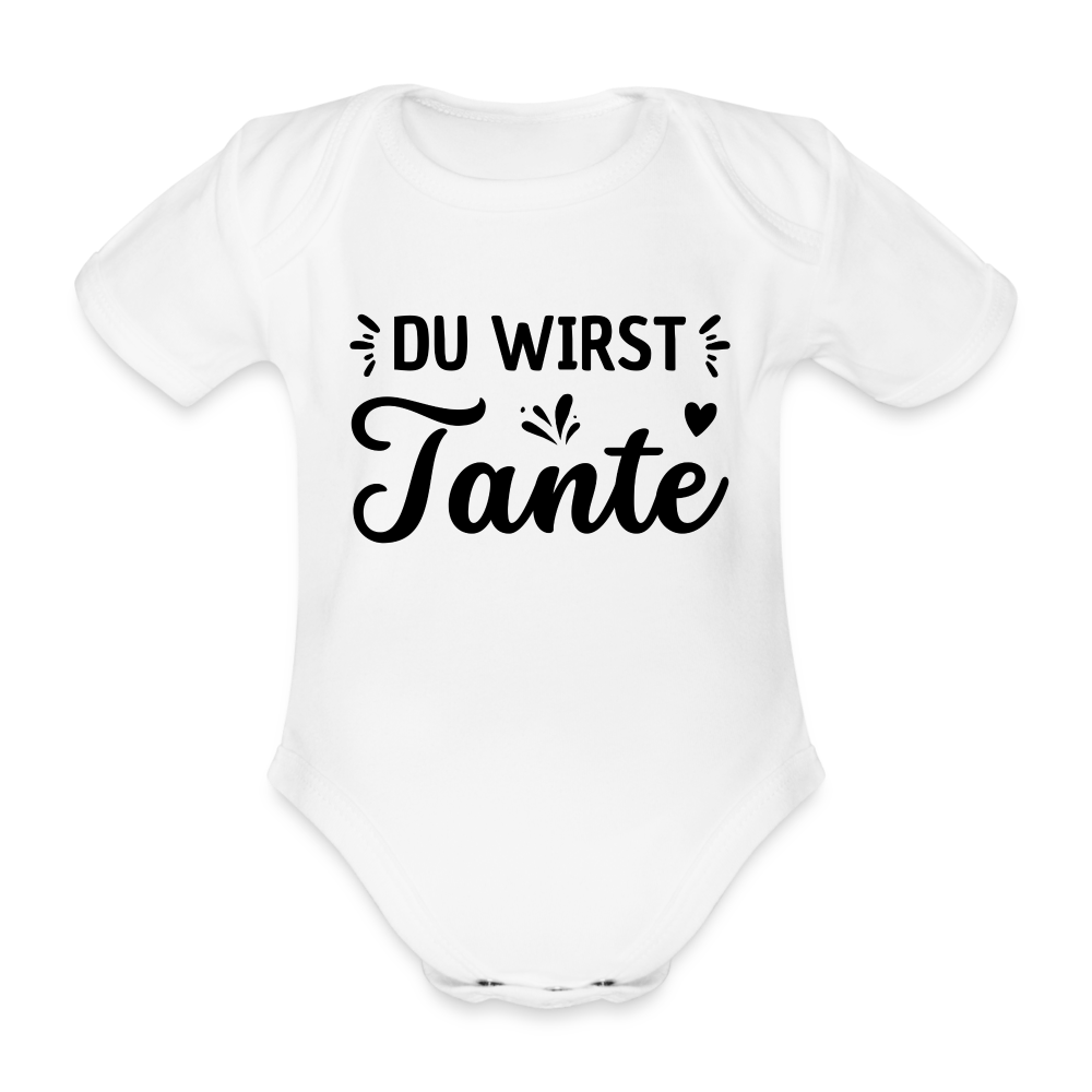 Baby Body "Du wirst Tante" - weiß