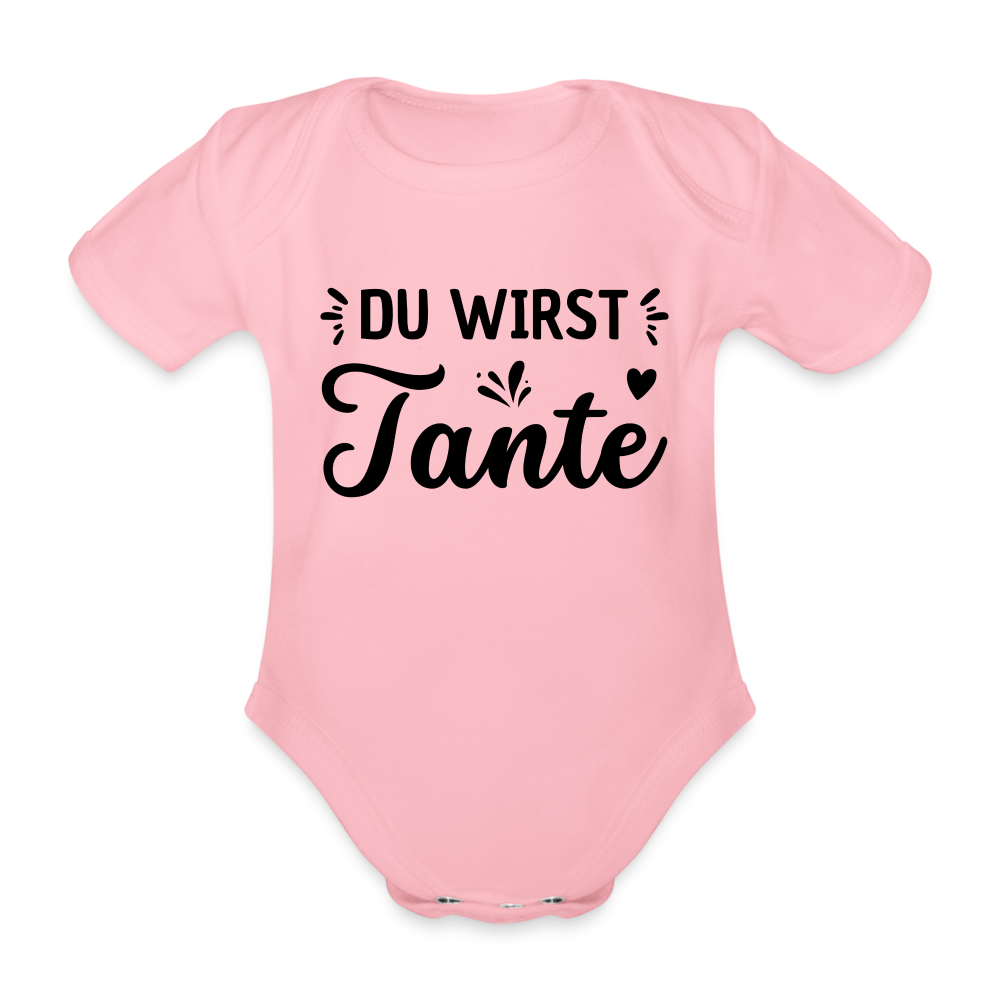 Baby Body "Du wirst Tante" - Hellrosa