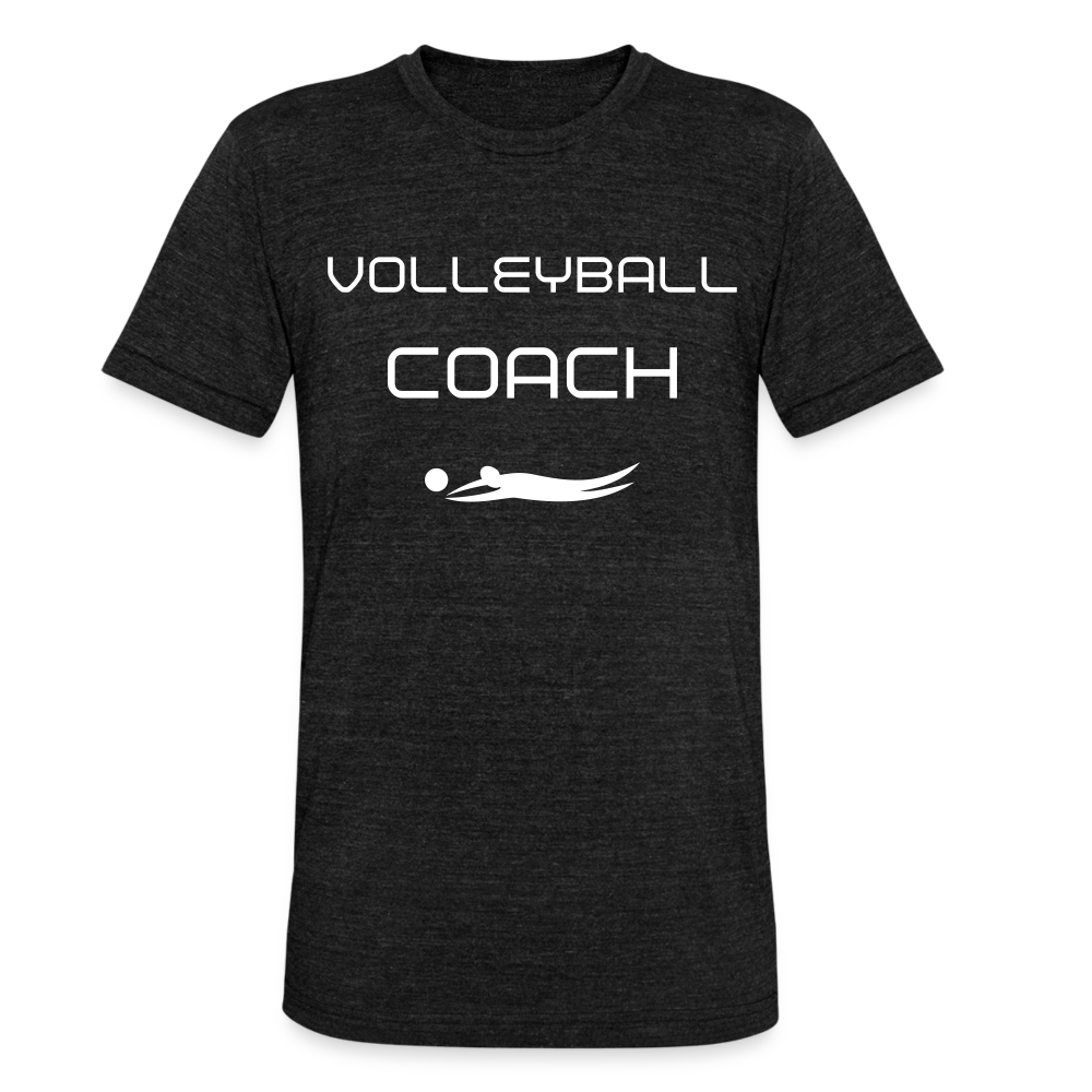 T-Shirt "Volleyball Coach" - Schwarz meliert