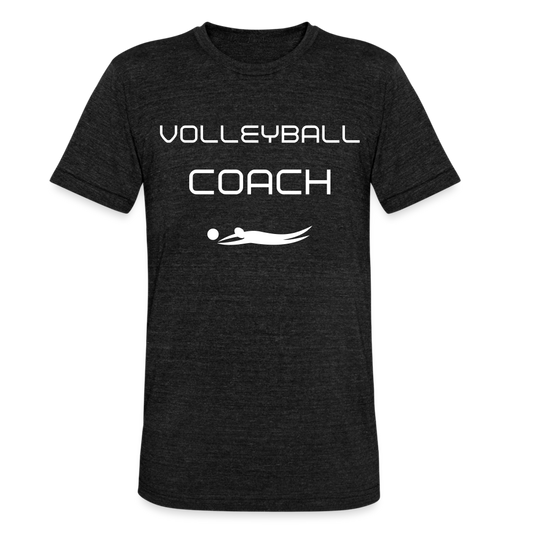 T-Shirt "Volleyball Coach" - Schwarz meliert