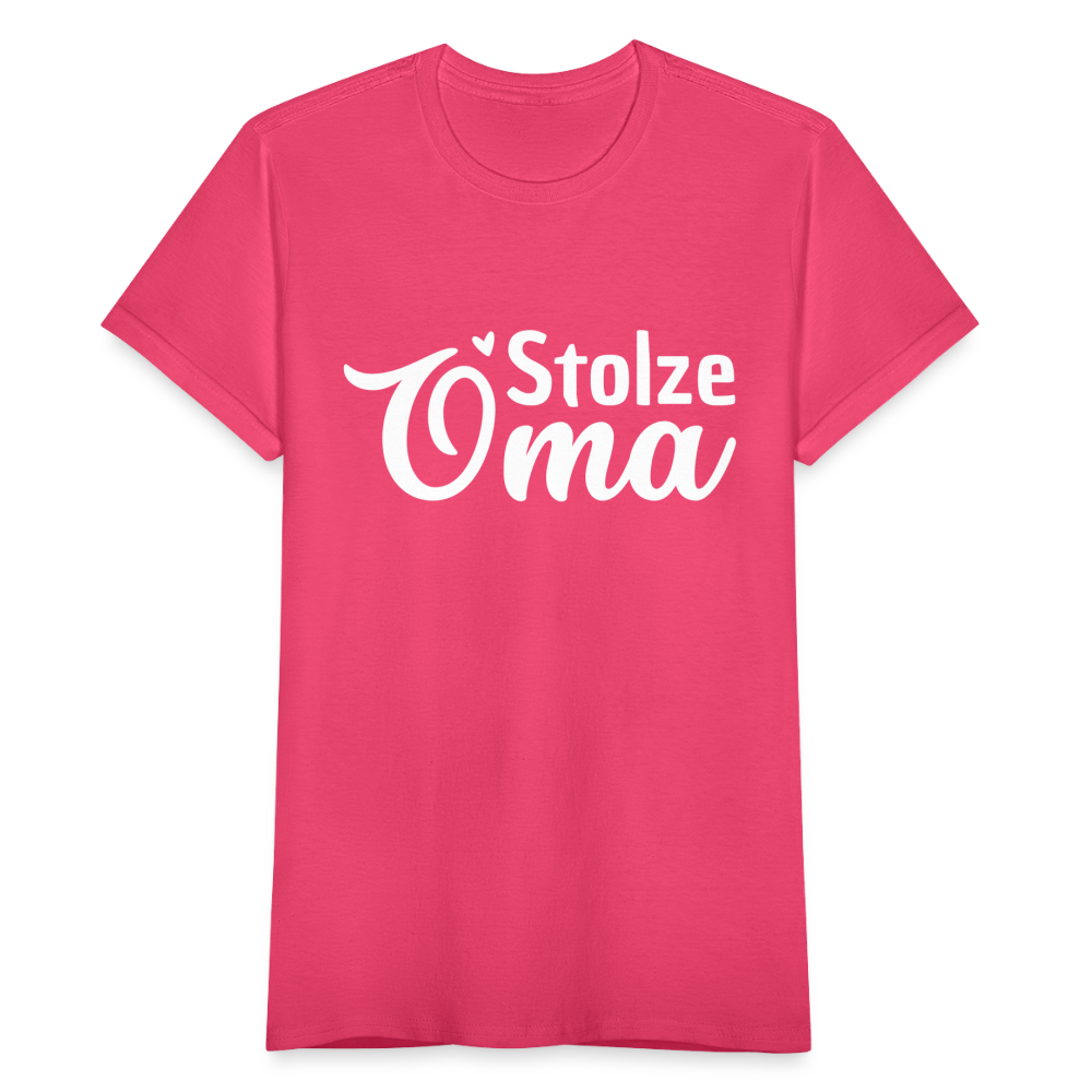 Frauen T-Shirt "Stolze Oma" - Azalea